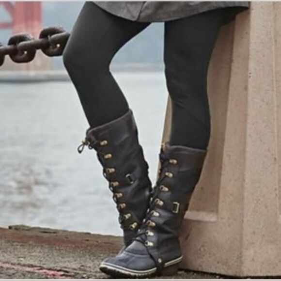 NWT Sorel Carly II Conquest Equestrian Boots 8 - Picture 1 of 9
